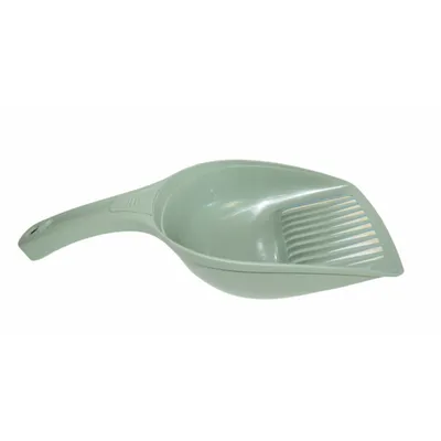 animallparadise - Pelle à litière  28 cm, plastique recyclé vert , pour cha