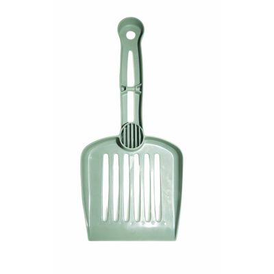 Pelle à litière  25 cm, plastique recyclé vert, pour chat