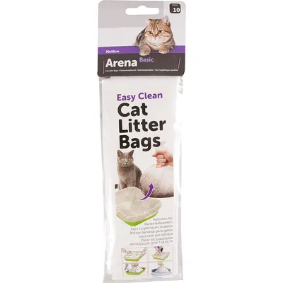 Lot de 10 sacs Hygiène pour bac à Litière pour Chat