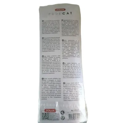 12 Sacs de protection pour bac à litière 50 x 38 cm pour chat