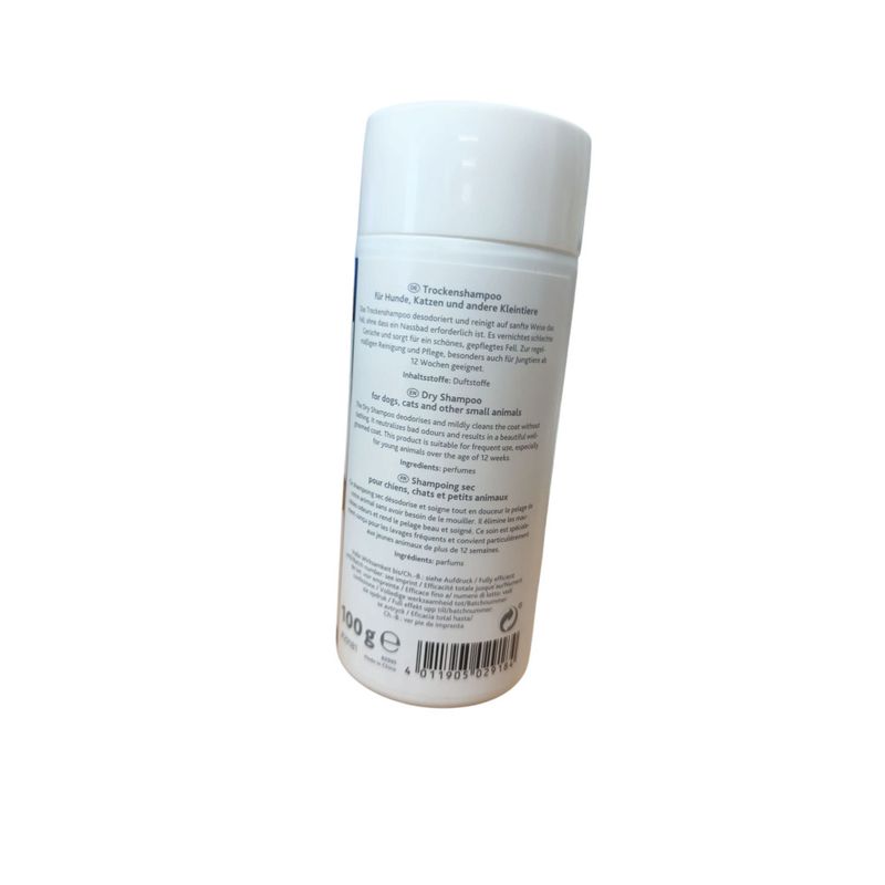 Trixie - Shampoing sec poudre 100g pour chien, chat