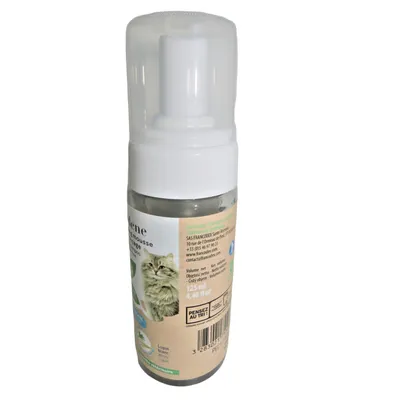 Shampooing mousse sans rinçage 125 ml, pour chats
