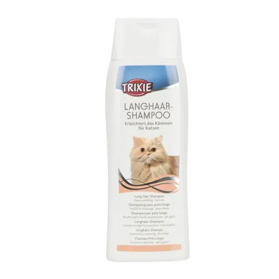 Shampooing pour chat à poils longs, facilite le brossage, 250 ml - Trixie Shampooing pour chat à poils longs, facilite le brossage, 250 ml - Trixie