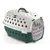 Cage de transport Smart chic verte max 6 kg pour petit chien et chat Cage de transport Smart chic verte max 6 kg pour petit chien et chat