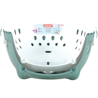 Cage de transport Smart chic verte max 6 kg pour petit chien et chat Cage de transport Smart chic verte max 6 kg pour petit chien et chat