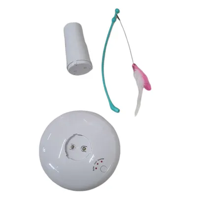 jouet rotatif avec plumeau cat player2 ø 48 x 34.5 cm pour chat jouet rotatif avec plumeau cat player2 ø 48 x 34.5 cm pour chat