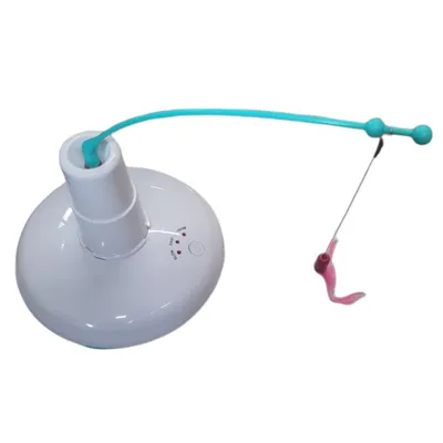 jouet rotatif avec plumeau cat player2 ø 48 x 34.5 cm pour chat jouet rotatif avec plumeau cat player2 ø 48 x 34.5 cm pour chat