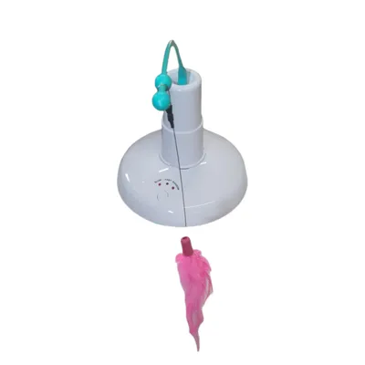 jouet rotatif avec plumeau cat player2 ø 48 x 34.5 cm pour chat jouet rotatif avec plumeau cat player2 ø 48 x 34.5 cm pour chat