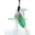animallparadise - Jouet 2 en 1 avec plume et pointeur lumineux pour chat.
