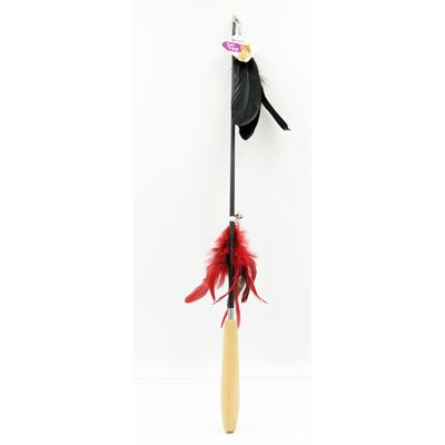 Canne a pêche Yula télescopique de 57 cm à 90 cm. pour chat