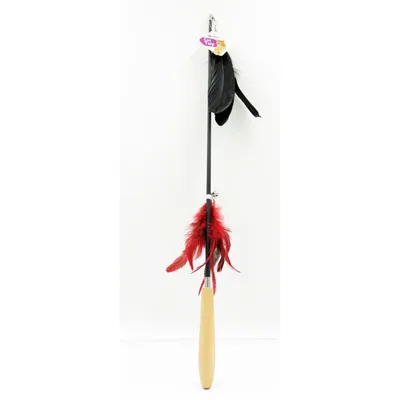 Canne a pêche Yula télescopique de 57 cm à 90 cm. pour chat