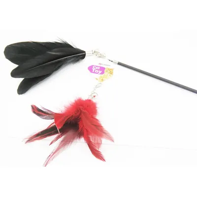 Flamingo - Canne a pêche Yula télescopique de 57 cm à 90 cm. pour chat