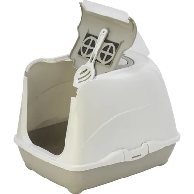 Maison de toilette LOKI Beige classic M 38 x 50 x 37 cm pour chat