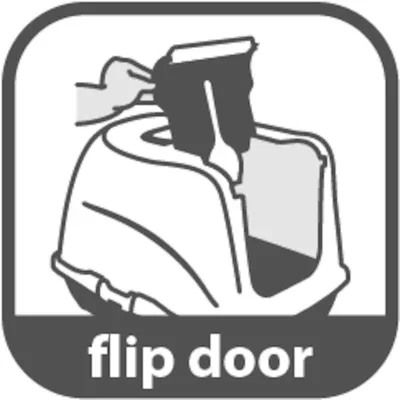 Flamingo - Maison de toilette LOKI Beige classic M 38 x 50 x 37 cm pour cha