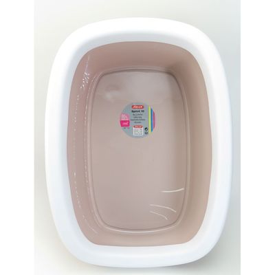 animallparadise - Bac a litière sprint 10 rose 31 x 43 x 14 h pour chat