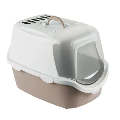 animallparadise - Maison de toilette Cathy Easy clean rose clair 40 x 56 x