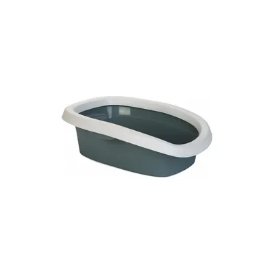 Bac a litière sprint 10  acier 31 x 43 x 14 h pour chat
