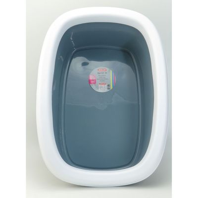Bac a litière sprint 10  acier 31 x 43 x 14 h pour chat
