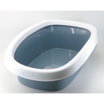 Bac a litière sprint 20  acier 39 x 58 x 17 h pour chat