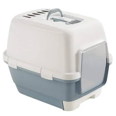 animallparadise - Maison de toilette Clever & Smart  acier à tiroir, 58 animallparadise - Maison de toilette Clever & Smart  acier à tiroir, 58