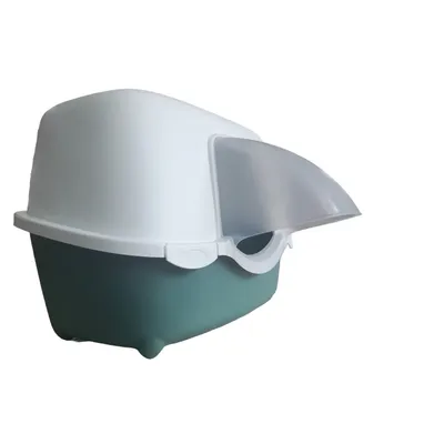 Maison de toilette pour extérieur 56 x 55 x H 39 cm vert pour chat Maison de toilette pour extérieur 56 x 55 x H 39 cm vert pour chat