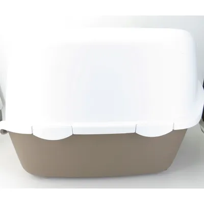 animallparadise - Maison de toilette Cathy filtre taupe 40 x 56 x H40 cm