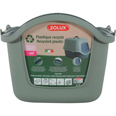 Stefanplast - Maison de toilette Cathy filtre en plastique recyclé vert 38. Stefanplast - Maison de toilette Cathy filtre en plastique recyclé vert 38.
