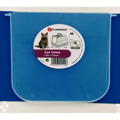 Flamingo - Porte de rechange pour Maison de toilette Loki ou Thor Transpare