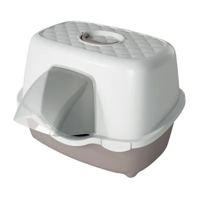 animallparadise - Maison de toilette pour extérieur 56 x 55 x H 39 cm pour animallparadise - Maison de toilette pour extérieur 56 x 55 x H 39 cm pour