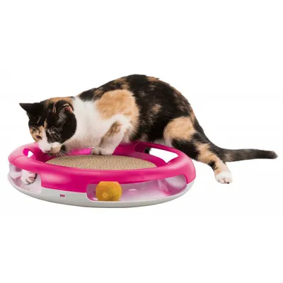 Trixie - Jouet pour chat Race & Scratch ø 37 cm