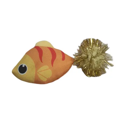 animallparadise - Jouet chat Lovely poisson Taille 10 x 5 cm x 2.5 cm avec