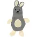 Flamingo - Lapin 14 cm gris beige+ 3 billes de Catnip jouet pour chat