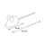 Flamingo - jouet chat lot de 3 souris Floera 14 cm  avec catnip
