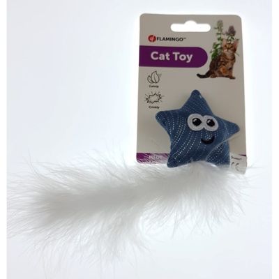 Jouet Etoile Medy  taille 7 x 19 cm pour chat