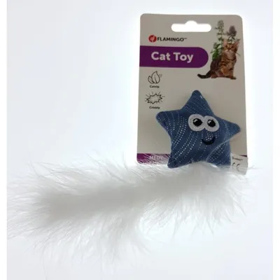 Jouet Etoile Medy  taille 7 x 19 cm pour chat