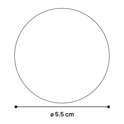 Flamingo - Jouet Justo balle 5 cm Brun & Jaune pour chat