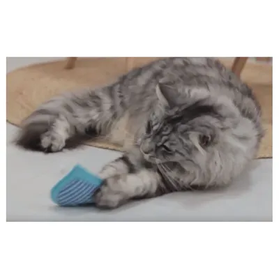 Trixie - Feutre Cœur avec garnissage Valériane 11 cm Jouet pour Chat,