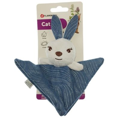 Lapin Medy  taille 13 x 19.5 cm Jouet pour chat