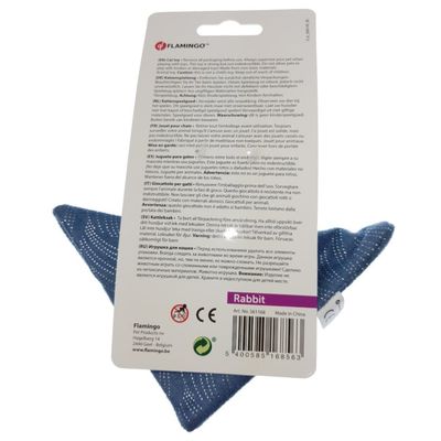 Lapin Medy  taille 13 x 19.5 cm Jouet pour chat