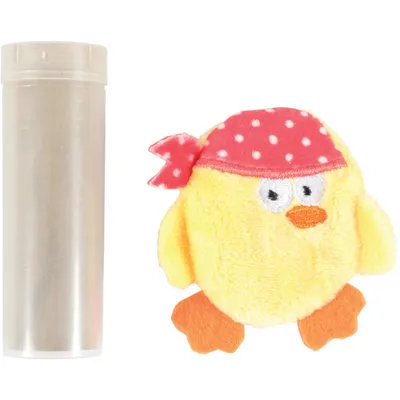 Pirate jaune Taille 7 x 6 cm avec catnip Jouet chat