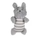 Ours Gris avec Catnip 16 x 11 x 3 cm Jouet pour chat
