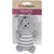 Flamingo - Ours Gris avec Catnip 16 x 11 x 3 cm Jouet pour chat