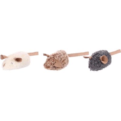 1 souris SUAVA 15 cm jouet pour chat, couleur aléatoire.