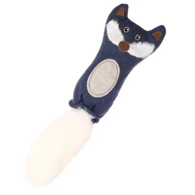 Flamingo - Jouet peluche Renard  Jeany , 11 x 36 cm pour chat