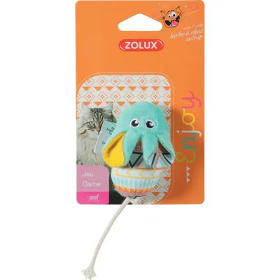 zolux - Souris vert Kali   14 x 5 x 3 cm avec catnip Jouet chat