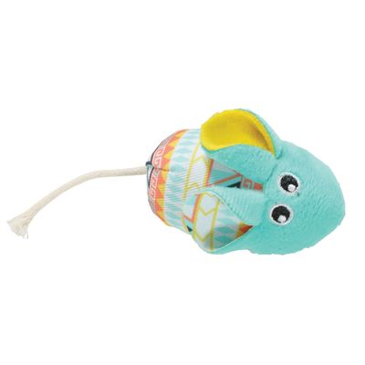 Souris vert Kali   14 x 5 x 3 cm avec catnip Jouet chat