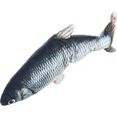 Poisson frétillant avec catnip, rechargeable par usb pour chats
