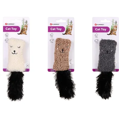 1 coussin SUAVA .20 cm. jouet pour chat. couleur aléatoire.