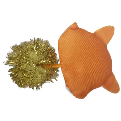 animallparadise - Jouet chat Lovely renard Taille 8 x 6 cm x 2.5 cm avec ca