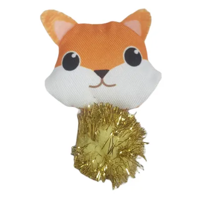 animallparadise - Jouet chat Lovely renard Taille 8 x 6 cm x 2.5 cm avec ca